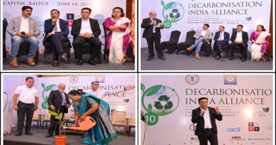 Decarbonization India Alliance launched in Raipur, target of achieving net-zero by the year 2070 set