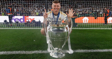 Toni Kroos retires from football after leading Real Madrid to their sixth Champions League title