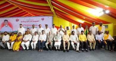 TDP supremo N Chandrababu Naidu took oath as Andhra Pradesh CM for the fourth time, many mega stars and PM Modi present at the ceremony