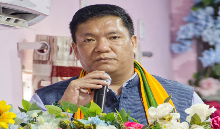 Pema Khandu will take oath as Chief Minister of Arunachal Pradesh for the third consecutive time today