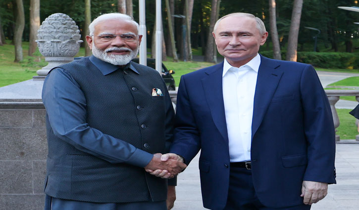 Russian President Vladimir Putin congratulates India on Independence Day, praises strong partnership between the two countries