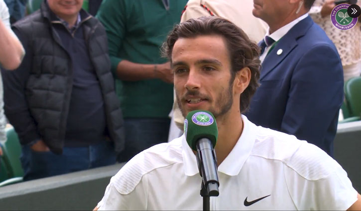 Wimbledon: Musetti beats Fritz in a marathon match, will play semi-final with Djokovic