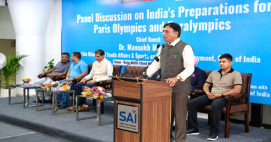 Union Sports Minister Mansukh Mandaviya joins top Olympians in panel discussion on India's preparations for Paris Olympics