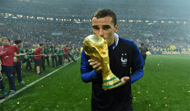 France's World Cup winner Antoine Griezmann retires from international football