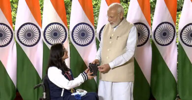 PM Narendra Modi meets Paris Para-Olympians, welcomes them for historic performance