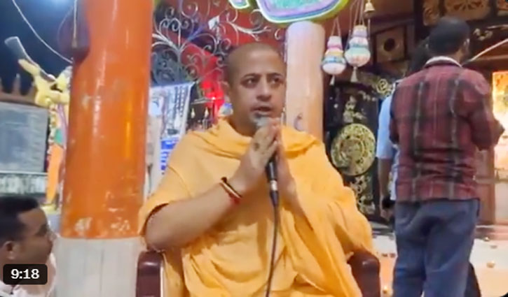 ISKCON clarified on the arrest of Hindu monk: did not back down from supporting Chinmay Das