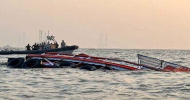 13 killed in collision between Navy speedboat and ferry near Mumbai