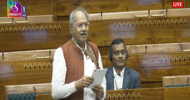 Raipur MP Brijmohan Aggarwal expressed his views on the Disaster Management (Amendment) Bill 2024 in the Lok Sabha