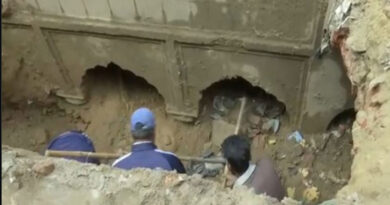 A 250 feet deep step well from the 1857 war period was found in Sambhal, Uttar Pradesh